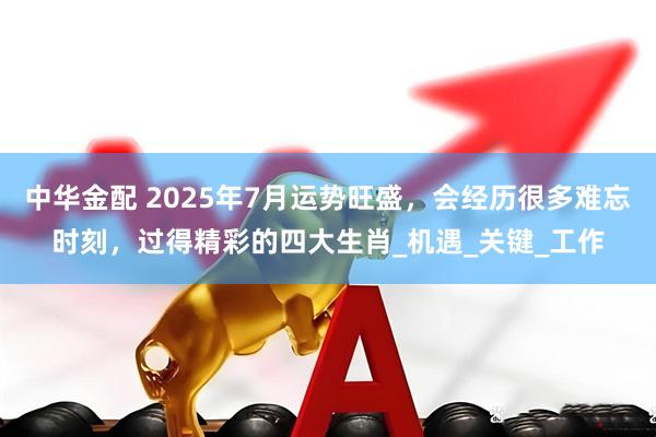 中华金配 2025年7月运势旺盛，会经历很多难忘时刻，过得精彩的四大生肖_机遇_关键_工作